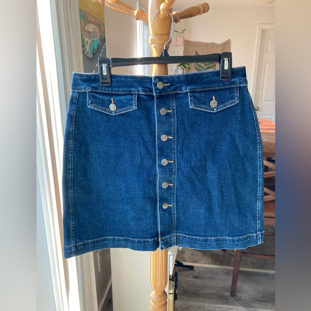 Loft Women’s Size 8 Blue Jean Skirt
